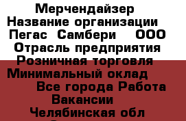 Мерчендайзер › Название организации ­ "Пегас" Самбери-3, ООО › Отрасль предприятия ­ Розничная торговля › Минимальный оклад ­ 23 500 - Все города Работа » Вакансии   . Челябинская обл.,Снежинск г.